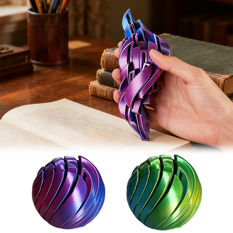 3D Printing Drawing - Slime Ball Fidget Toy 3D Печатная