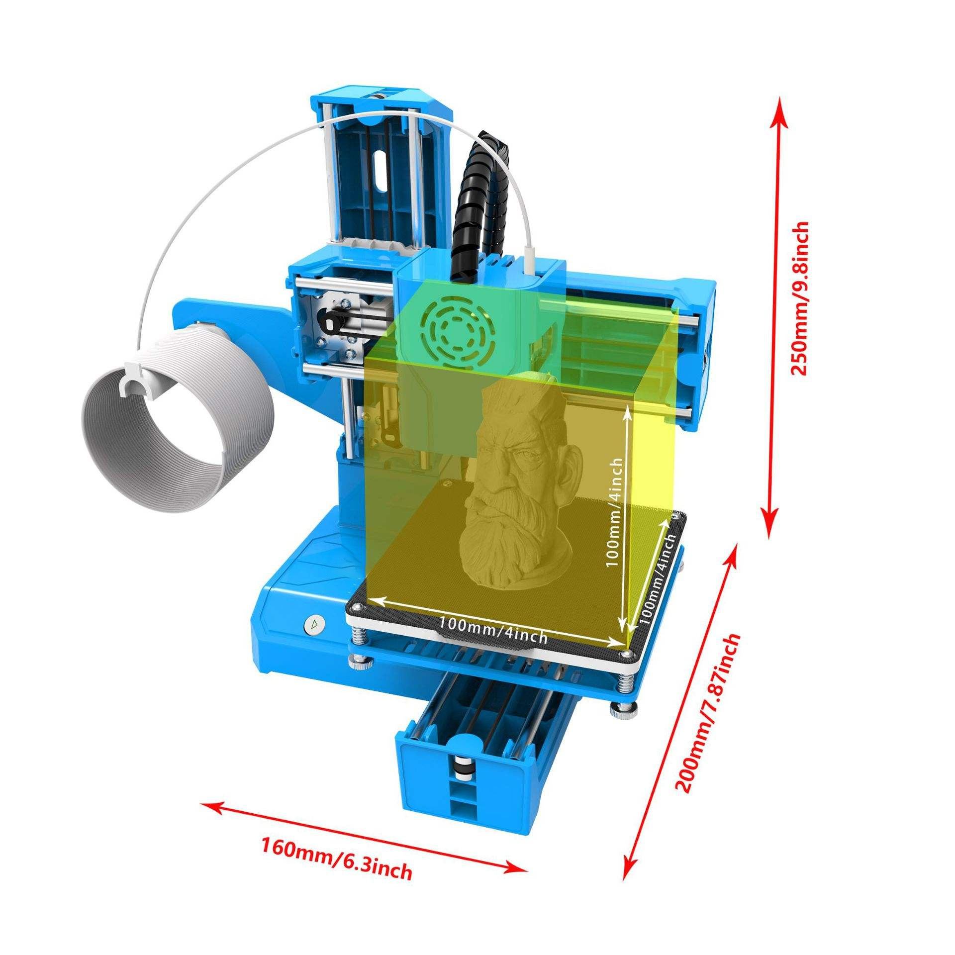 3D Printing Software - Новый модульный портативный 3D-принтер K9, настольный