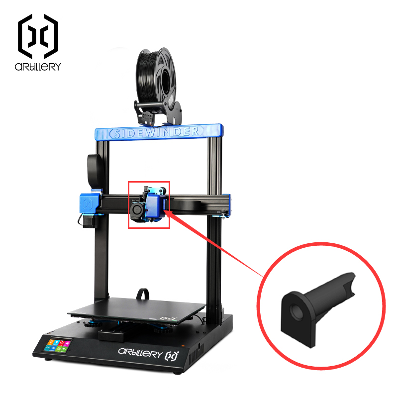 3D Printing Guide - Комплект из 4 черных направляющих трубок