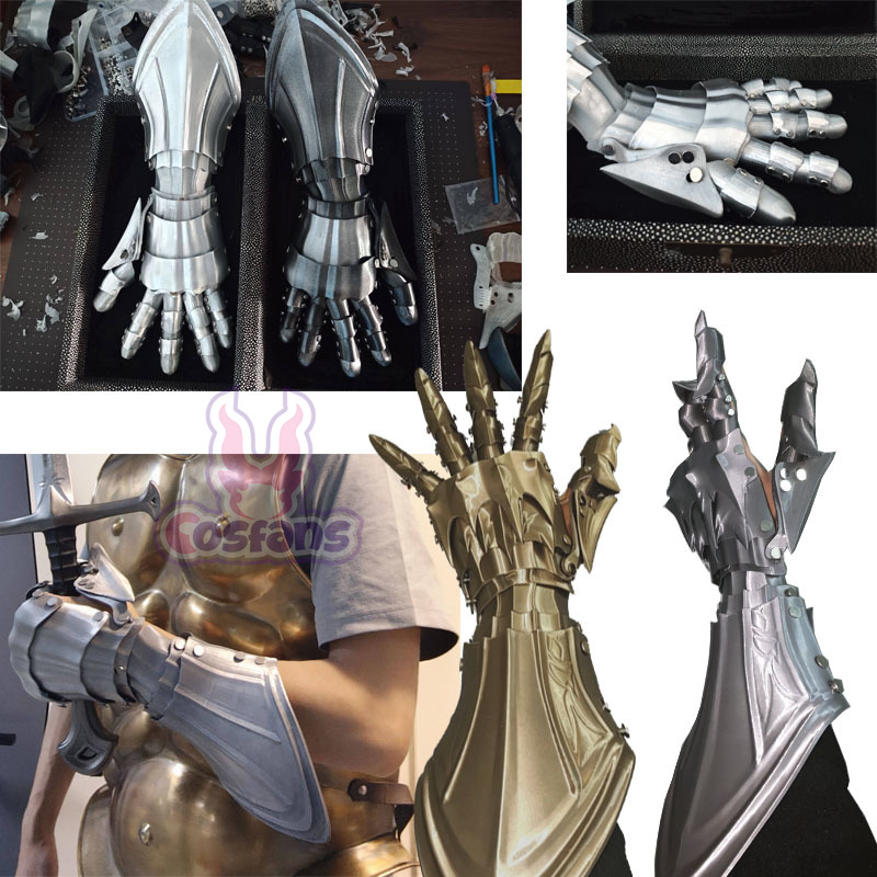3D Printing Material - Новая версия: 3D-печатные перчатки-доспехи рыцаря ручной