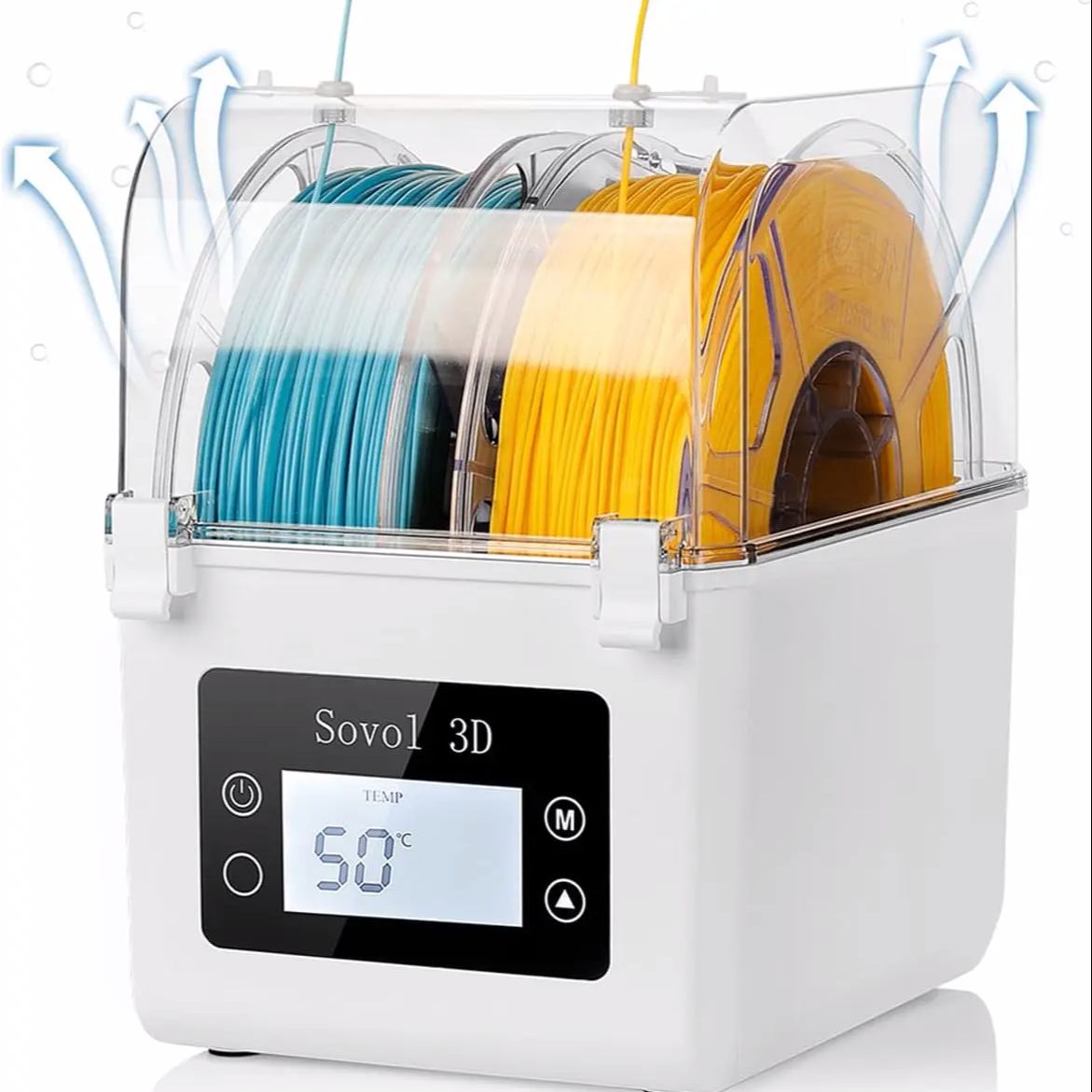 3D Printing Deck Box - Сушилка для наполнителя Sovol 2023, SH01,