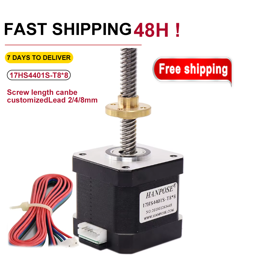 Lead Screw Stepper - Винтовой шаговый двигатель NEMA17 1,7 А