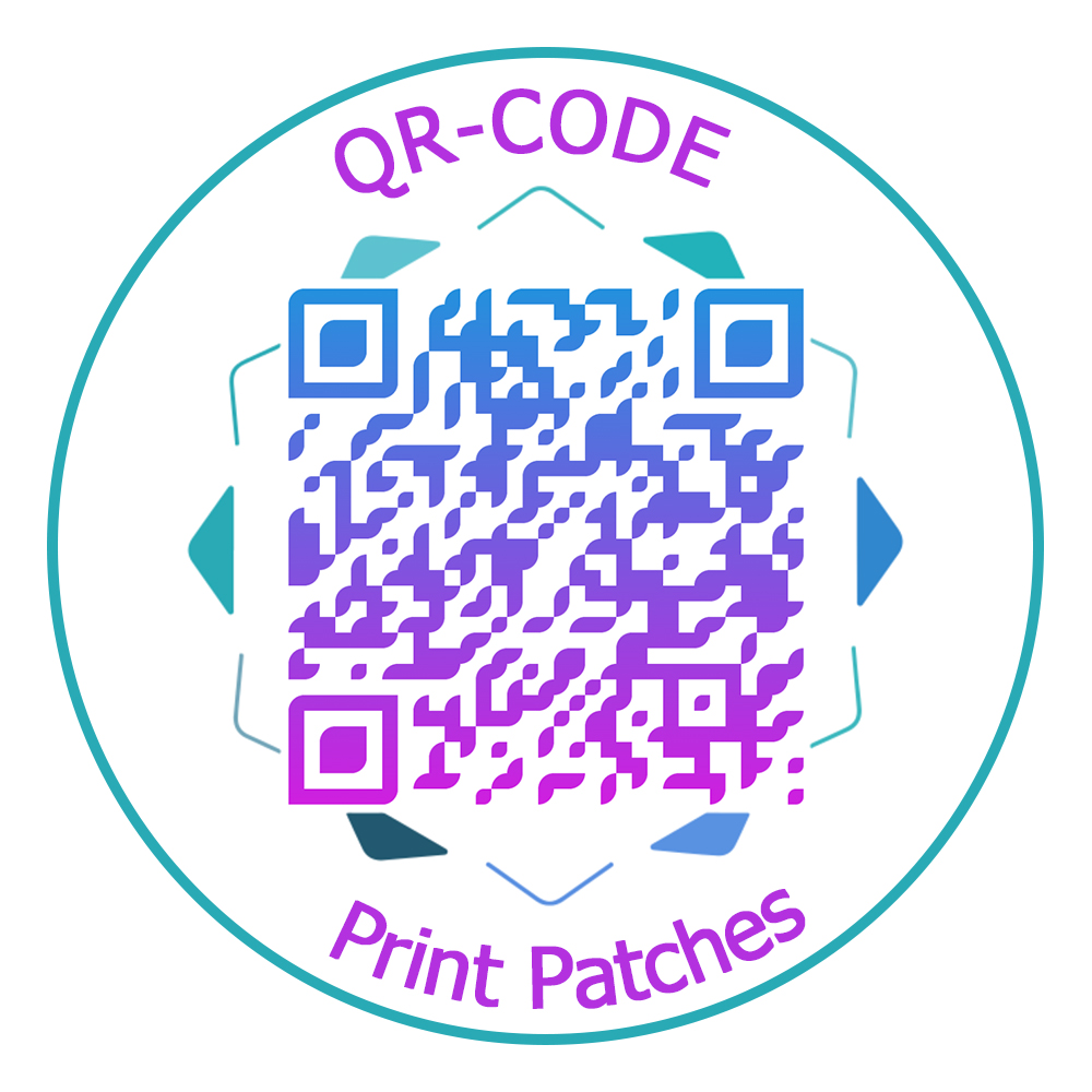 3D Printing Qr Code - Пользовательские нашивки с QR-кодом, нашивки с