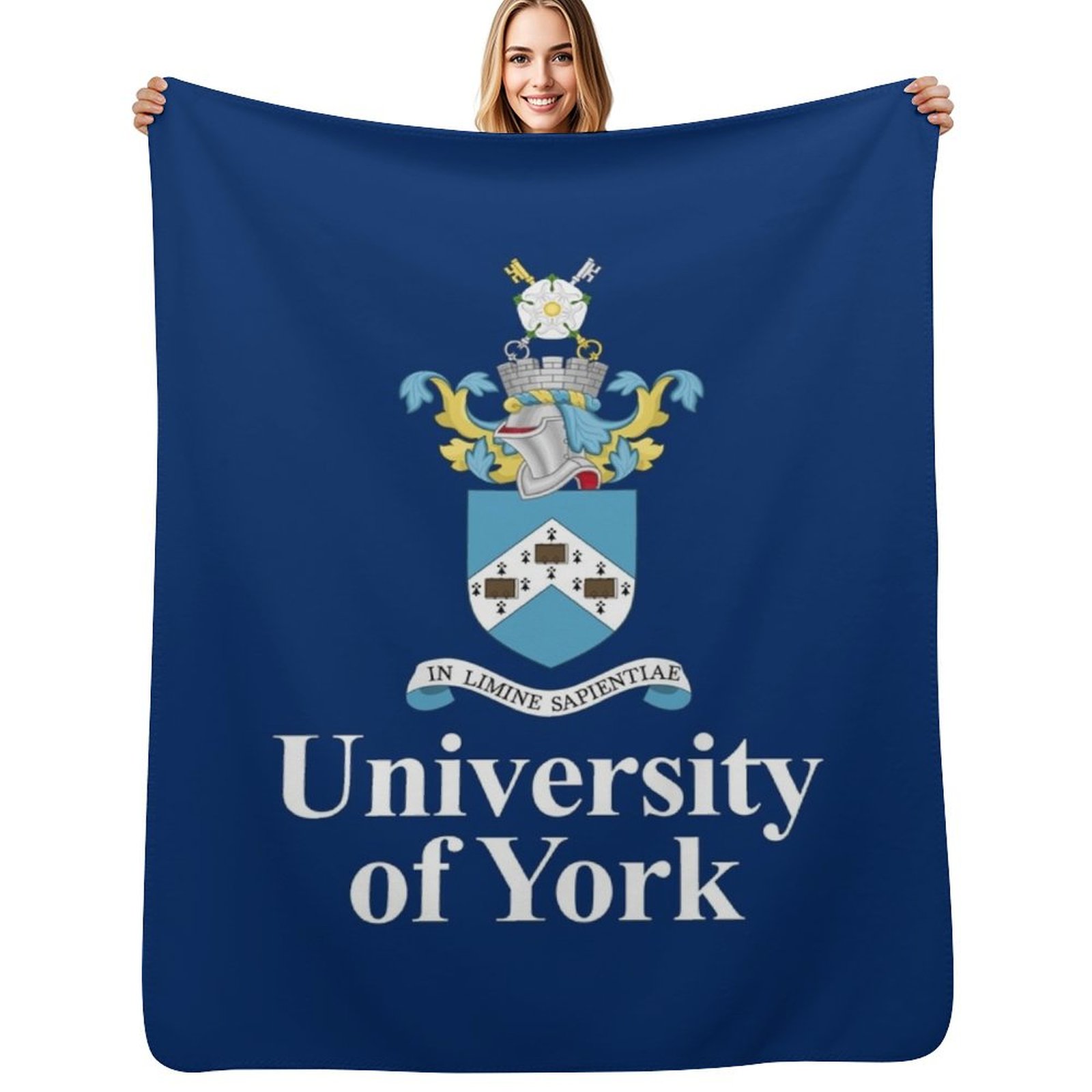 3D Printing York - Плед Университета Йорка, мягкий дышащий плед
