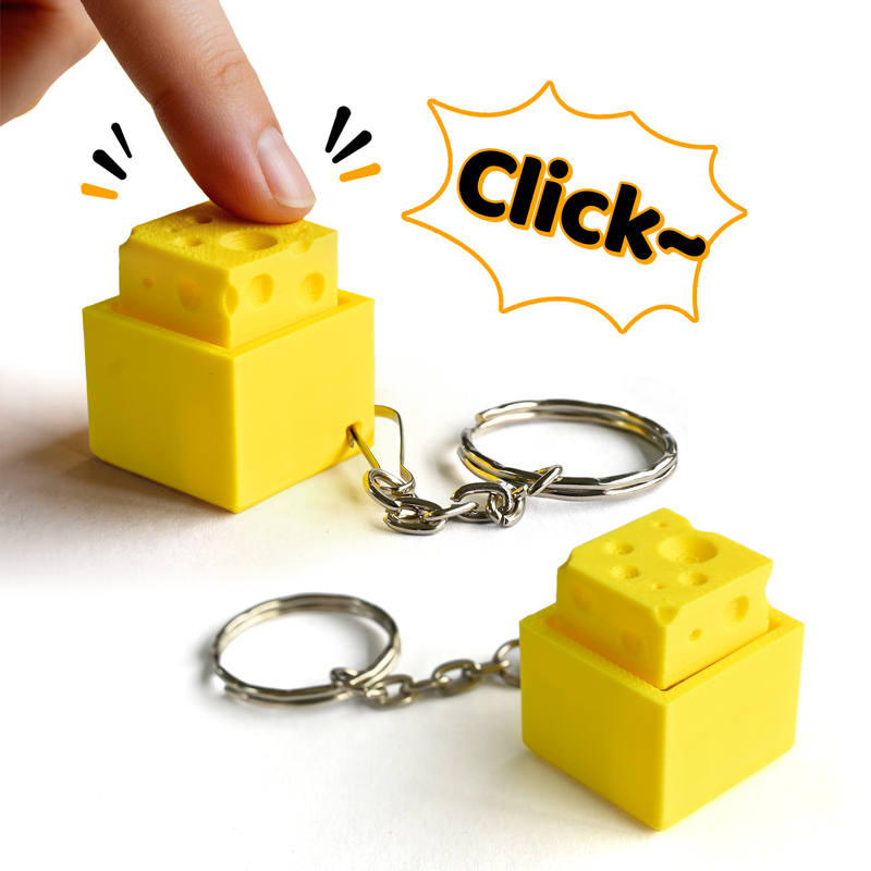 3D-печатный мини-брелок-кликер – обзор и цена 3D Printing Model Free