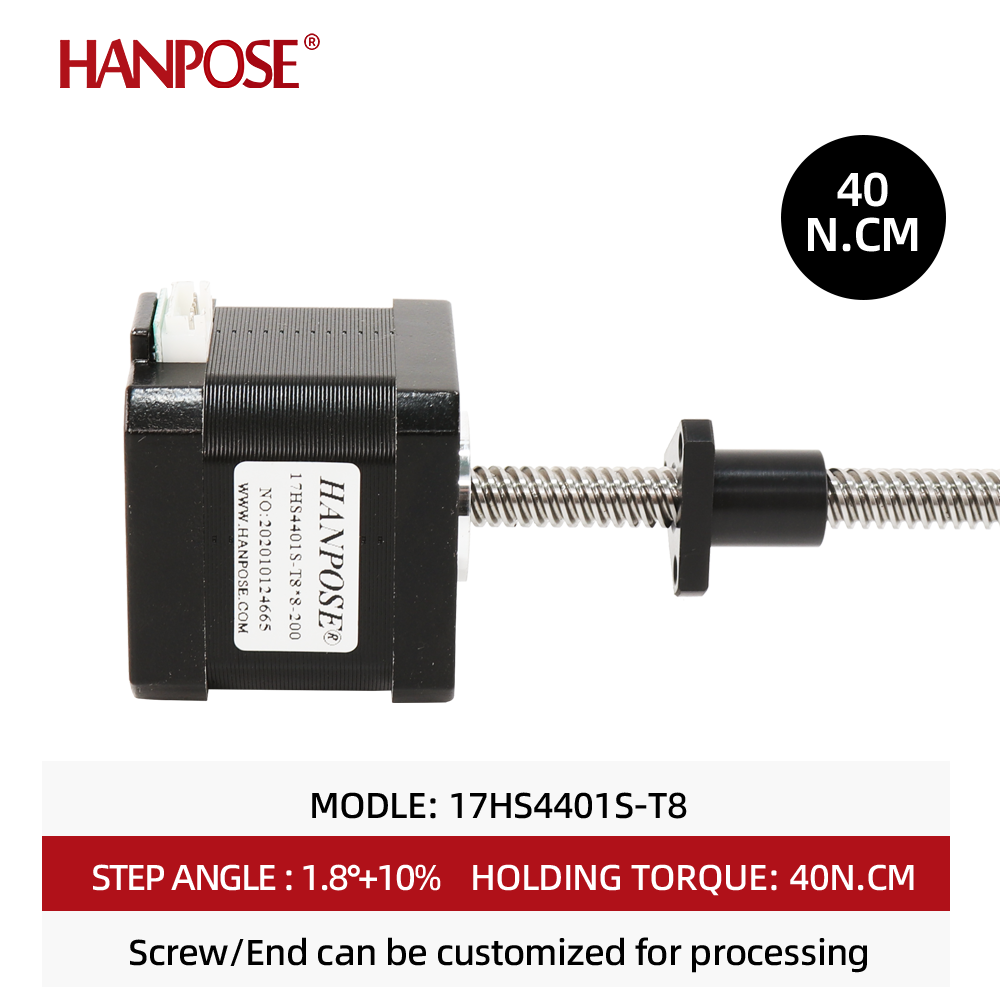 Шаговый двигатель Nema17 17HS4 – обзор и цена Lead Screw Stepper