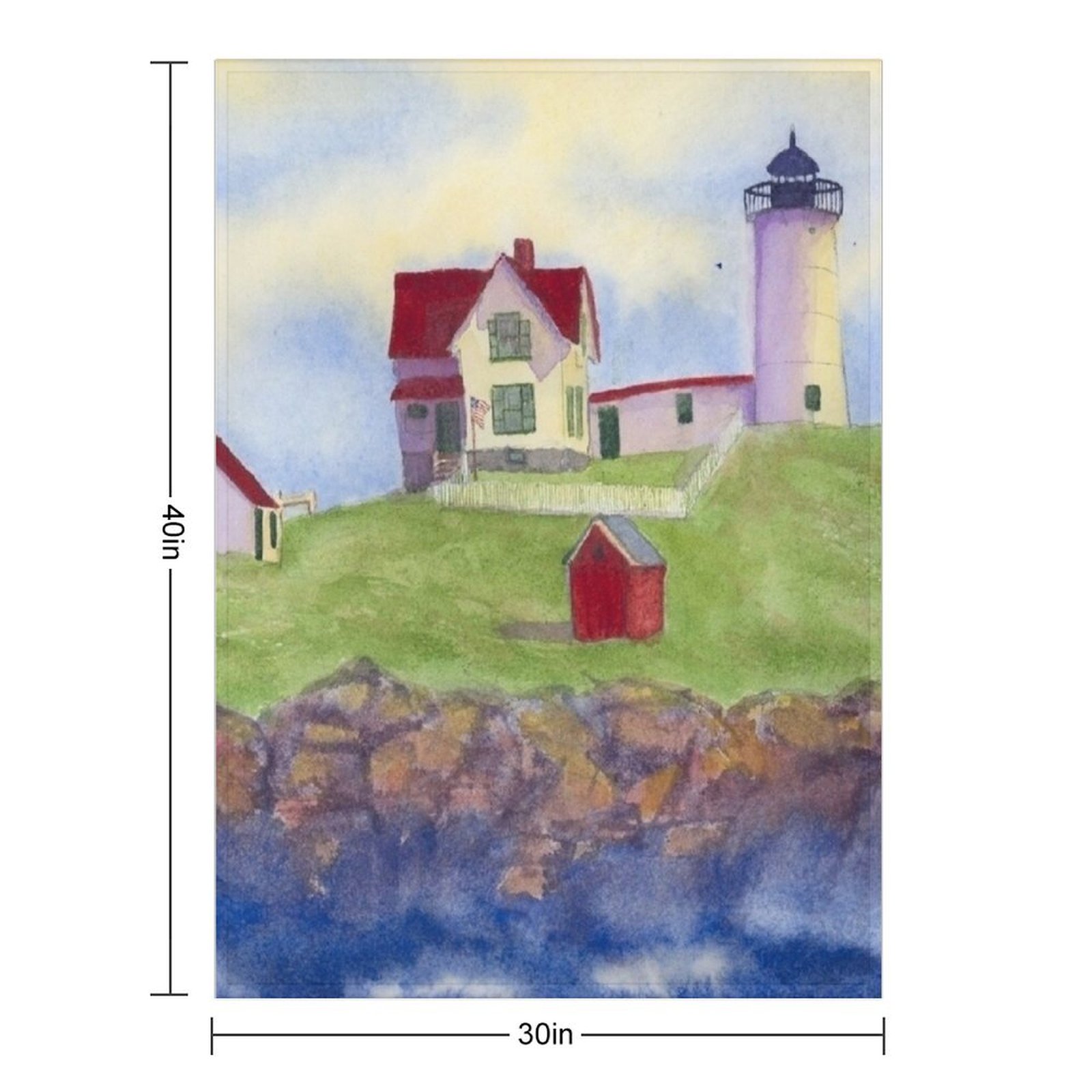 Плед Nubble Lighthouse Cape Ne – обзор и цена 3D Printing York