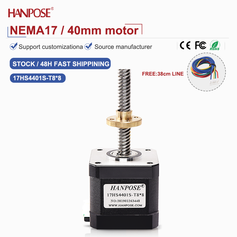 Двухфазный четырехпроводной ша – обзор и цена Lead Screw Stepper