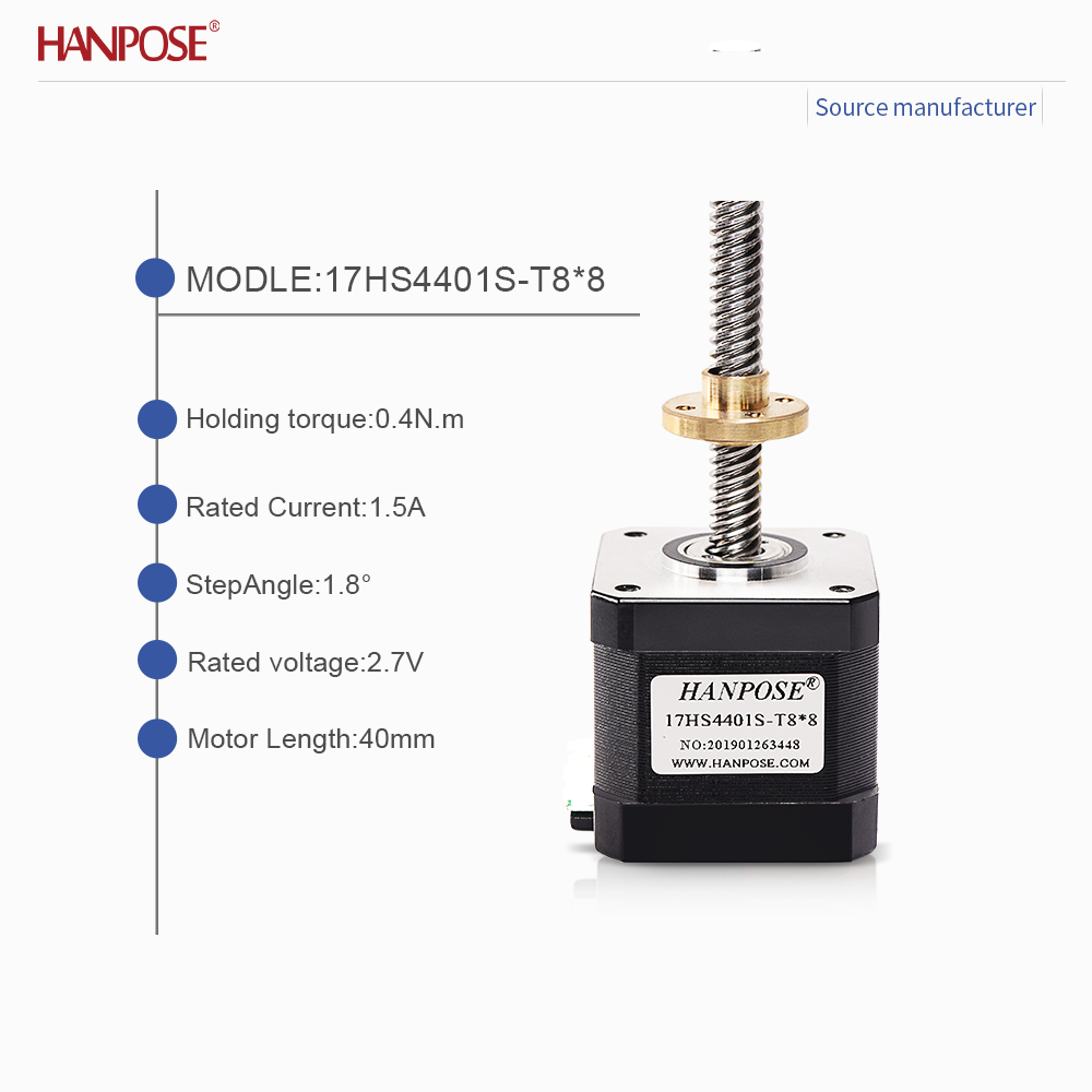 Двухфазный четырехпроводной ша – обзор и цена Lead Screw Stepper