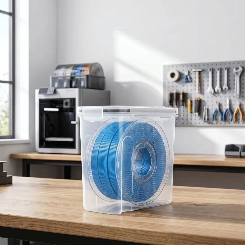 Прозрачный контейнер для филам – обзор и цена 3D Printing With Pp