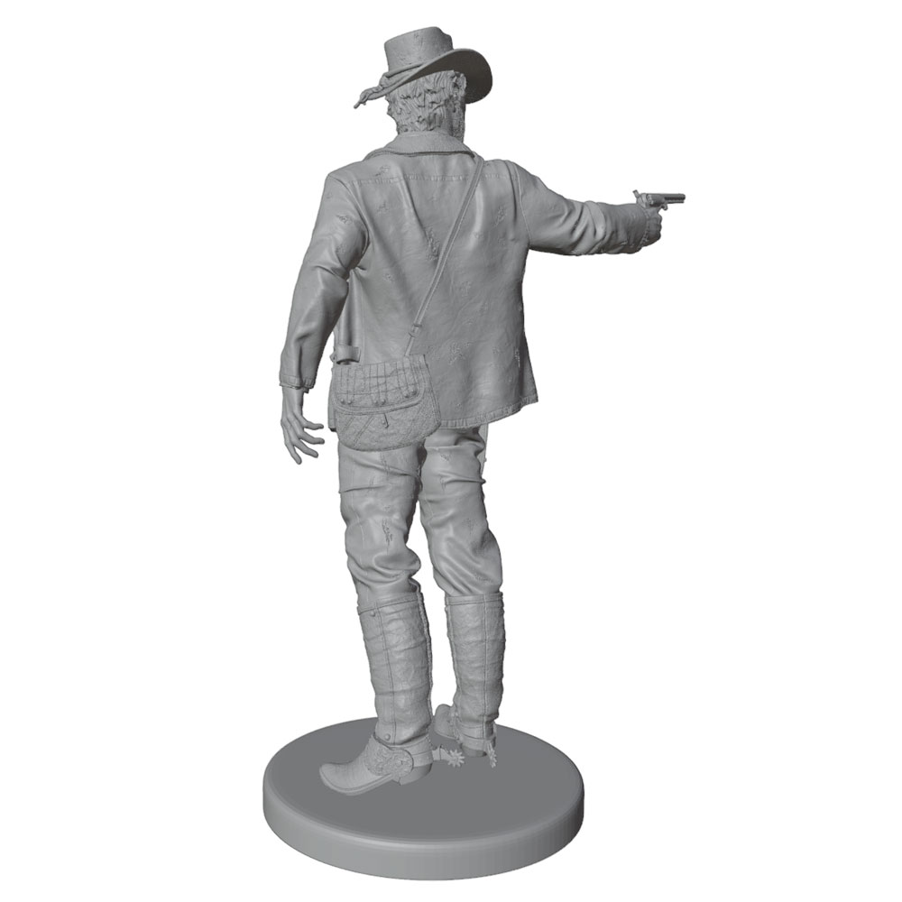Фигурка ковбоя из Red Dead Red – обзор и цена 3D Printing Drawing