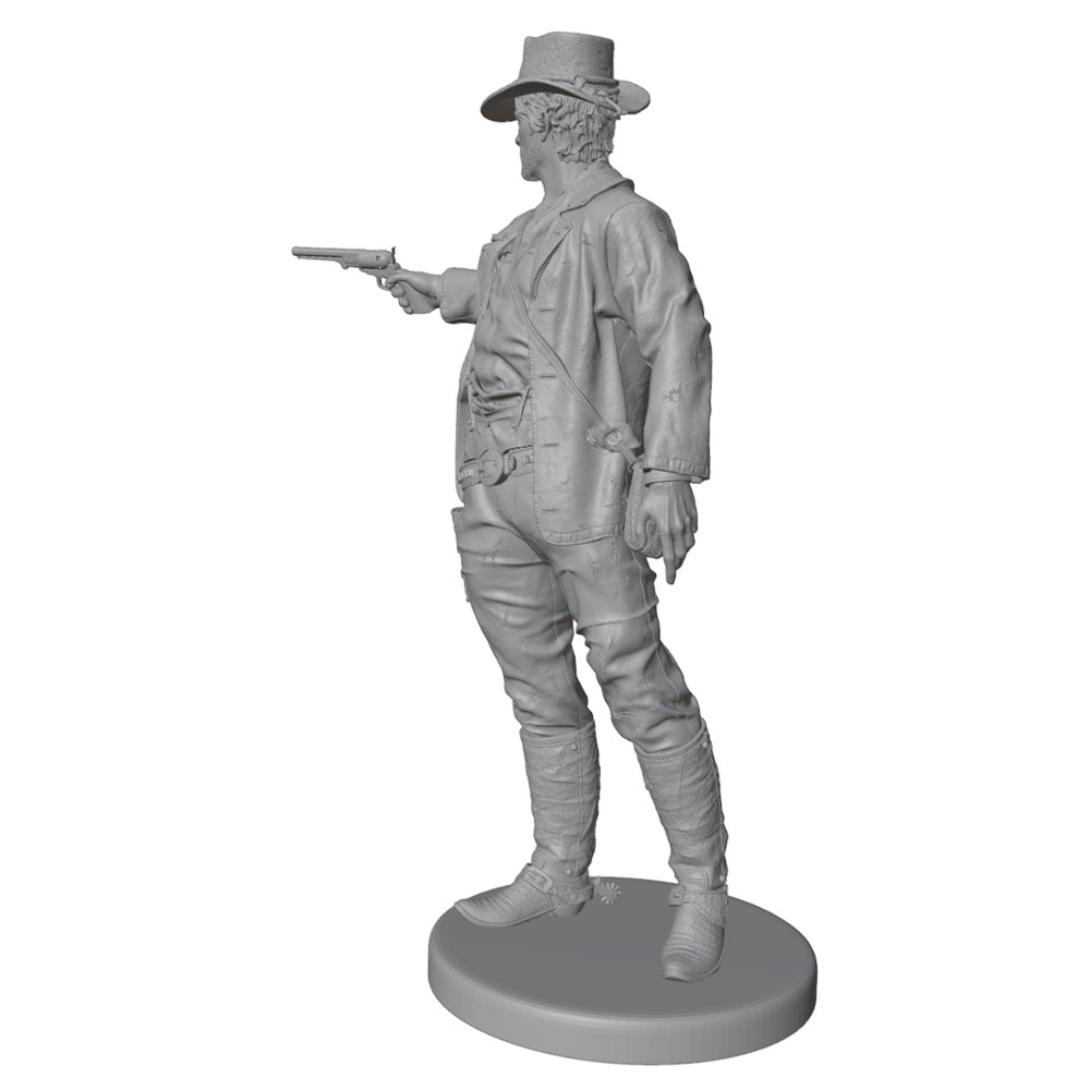 Фигурка ковбоя из Red Dead Red – обзор и цена 3D Printing Drawing