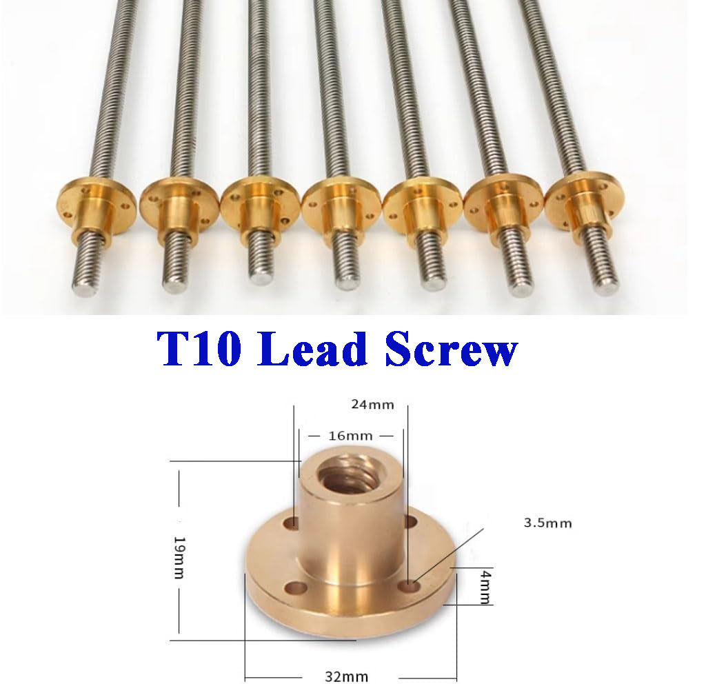 Трапецеидальный ходовой винт T – обзор и цена Lead Screw Stepper