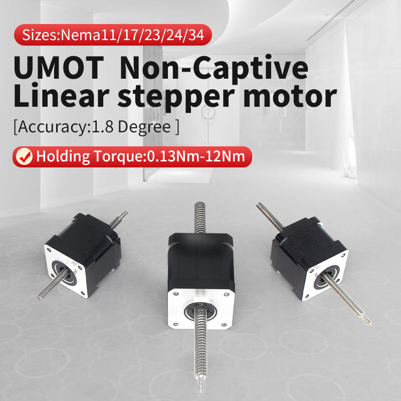 UMOT Micro Nema8 Необычный ход – обзор и цена Lead Screw Stepper
