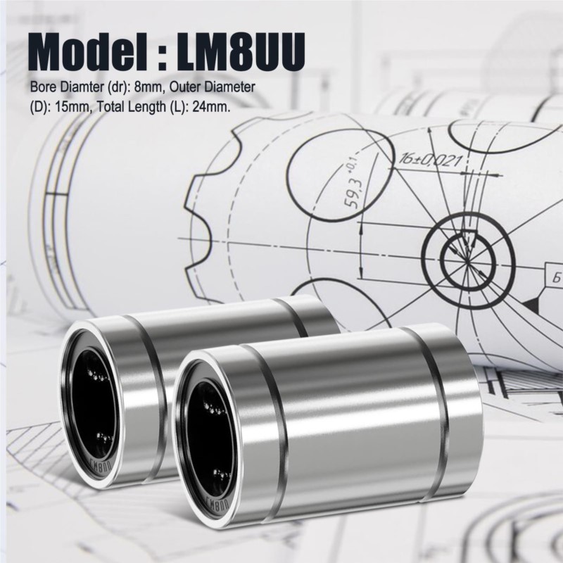 4/10 шт. LM8UU LM10UU LM16UU L – обзор и цена 3D Printing Guide